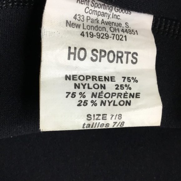 HO Sports Women's Shorty Wetsuit Black/Gray Floral Size 7/8 - Picture 7 of 9